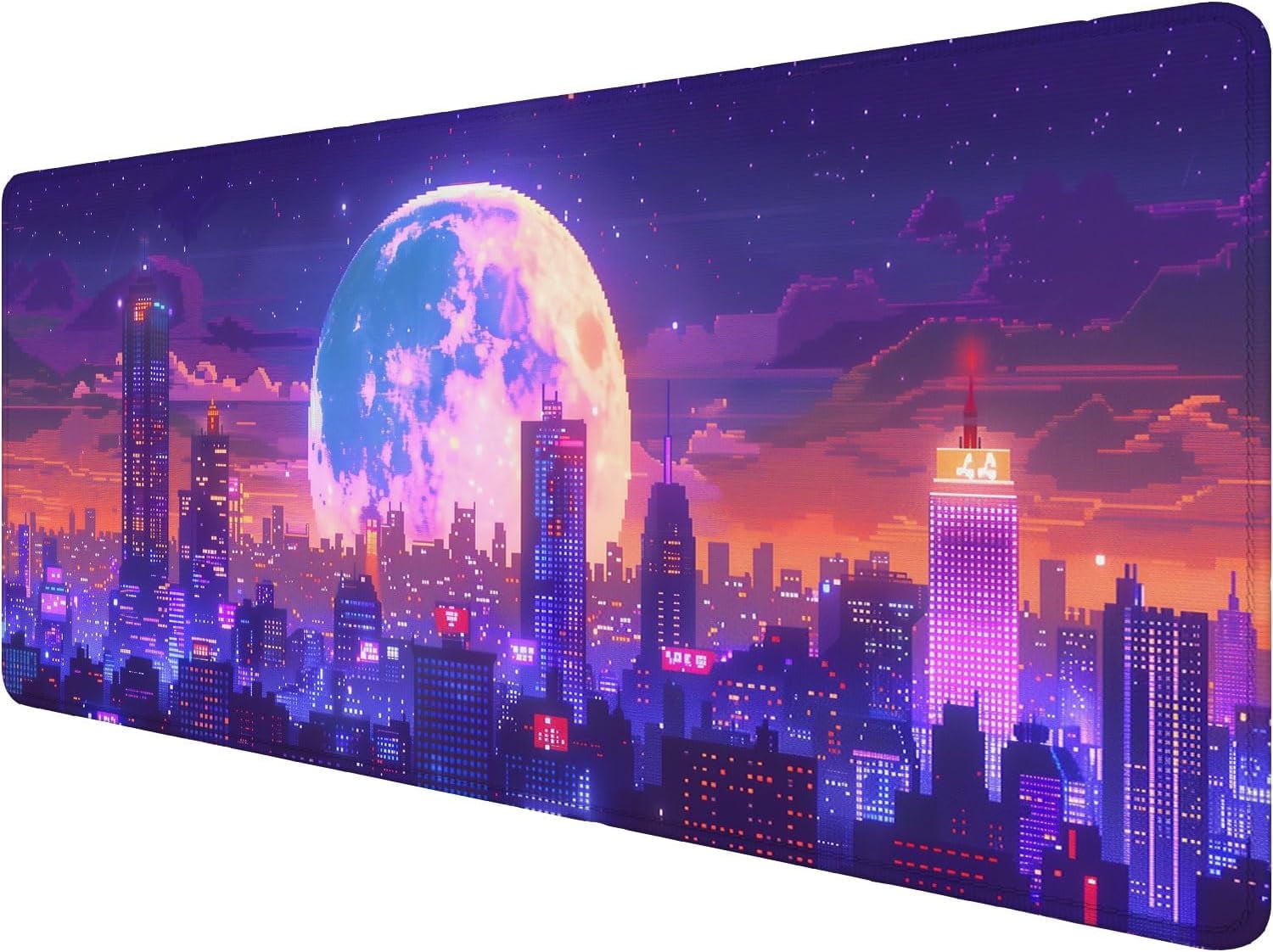 Large Desk Mat With Stitched Edges - 35.4x15.7 Inch Mouse Pad, War Tank Flag Design, Waterproof 10 thumbnail image