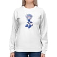 thumbnail image 1 of Anime Girl Ballerina Outfit Sweatshirt Women -Image by Shutterstock, Female 3X-Large, 1 of 4