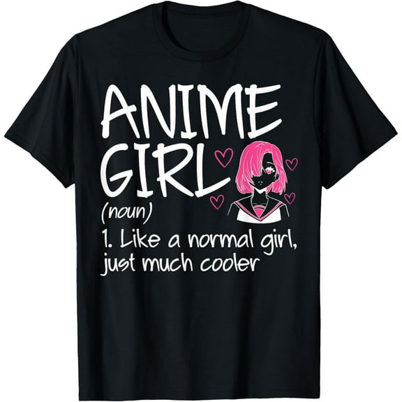 Anime Girl Definition Anime Lovers Merch T-Shirt100% cotton