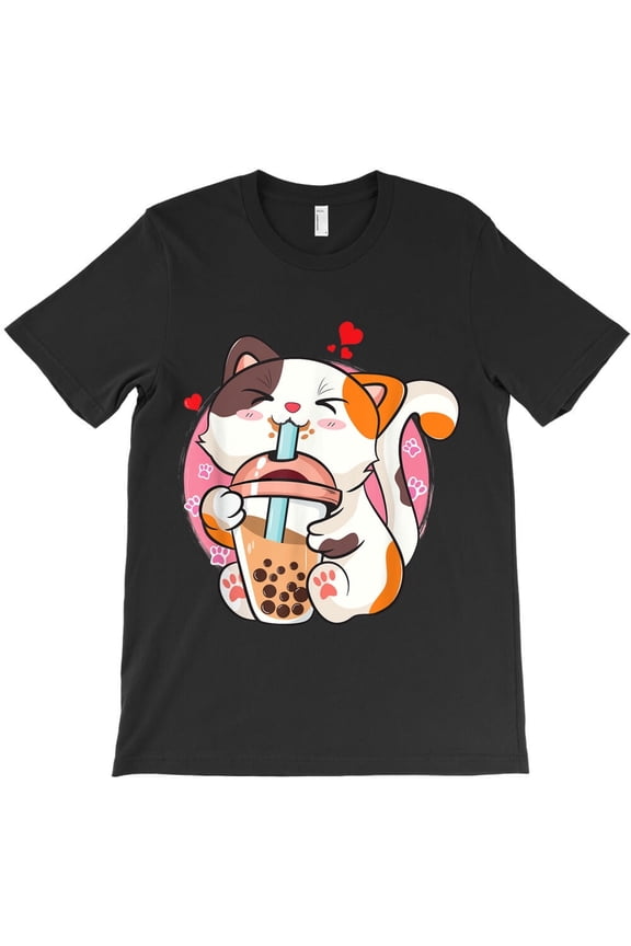 Anime Girl Eyes Japan Culture Art Funny Japanese Aesthetic Cat H33226 T-Shirt, for Men and Women, Up to Size 5XL