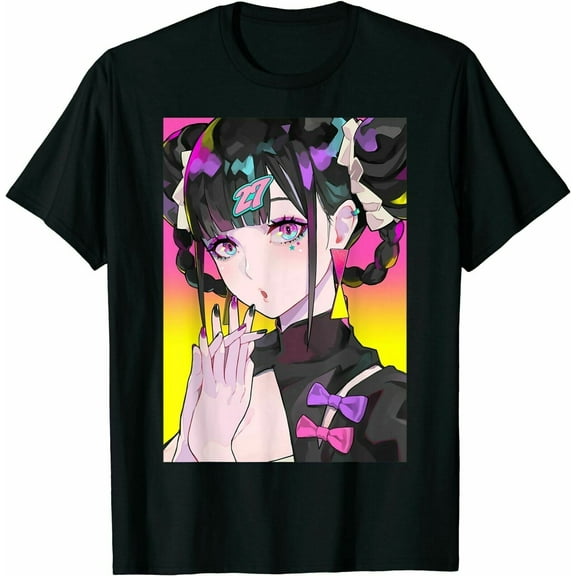 Anime Girl Japanese Aesthetic Otaku Shirt Gift Trend For Men