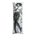 thumbnail image 1 of Anime Girl Sleep Body Pillow Cover Long Pillow Case Protector Decorative Bedding Soft Large Pillow Cases Covers for Bedroom,Couch,Sofa,20x54inch, 1 of 5