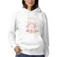 thumbnail image 1 of Anime Girl Smiling Hoodie Women -Image by Shutterstock, Female 5X-Large, 1 of 4