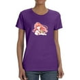 thumbnail image 1 of Anime Girl Tsundere Look T-Shirt Women -Image by Shutterstock, Female Medium, 1 of 4