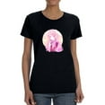 thumbnail image 1 of Anime Girl W Bunny Ears T-Shirt Women -Image by Shutterstock, Female XX-Large, 1 of 4