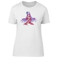thumbnail image 1 of Anime Girl With Long Purple Hair T-Shirt Women -Image by Shutterstock, Female Large, 1 of 2