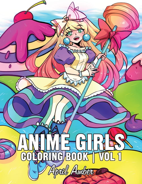 Anime Girls - Art Book #1: First edition of this beautiful Anime Girls Art  Book collection.