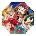thumbnail image 1 of Anime Girls My Hero Academia Folding Umbrella Auto Umbrella Anti-UV Protection Lightweight Water-Resistant Portable Rain Umbrellas, 1 of 7