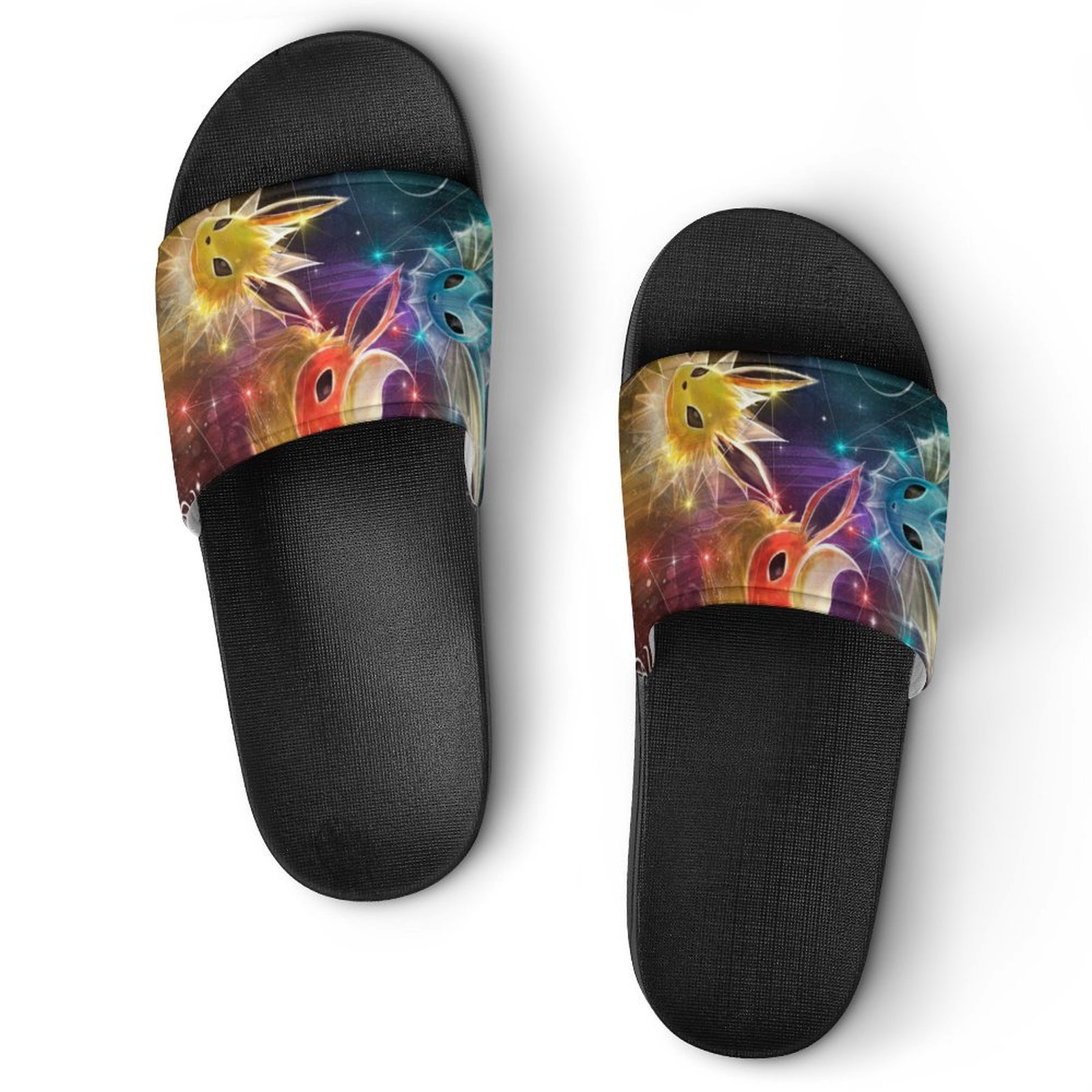 Gay Bear Pride Paw Slippers - Non-Slip PVC Shower Sandals, Quick Drying, Unisex
