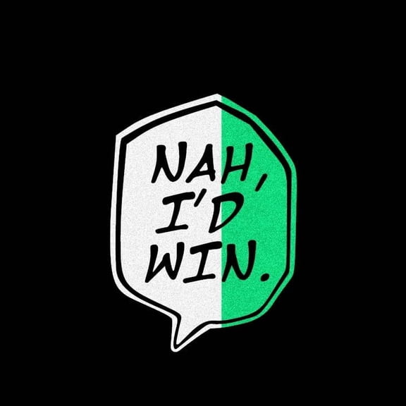 Anime Gojo Nah, I'd Win. Vinyl Decal Sticker UV & Waterproof Bumper Window Laptop Automotive Water Bottle Gift accessories WHITE GLOW 5"