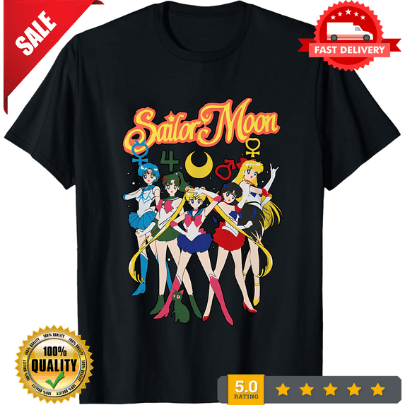 Anime Graphic Tee – Magical Girl Design Shirt – Unisex Apparel, LIMITED EDITION-TH65765