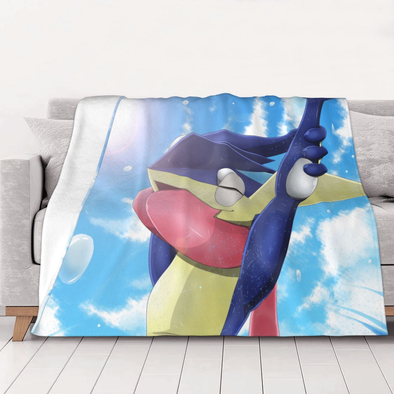 FASHIONDIY Winnie The Pooh Oversized Blanket Warm Super Soft Adult Blanket With Soft Flannel Anti-Pilling Blanket For Adults Kids 3D Print 50"x40