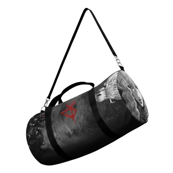 Anime Gym Bag for Women Men - Large Capacity Waterproof Workout Fitness Travel Sports Bags Fashion Street Camping Expandable Carry On Duffle Bag For Couple (brsk)