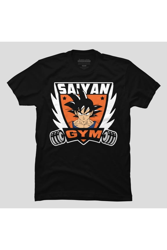 Anime Gym (Hero Version) with a Fitness and a Workout Themed T-Shirt M2980753, Up to Size 5XL