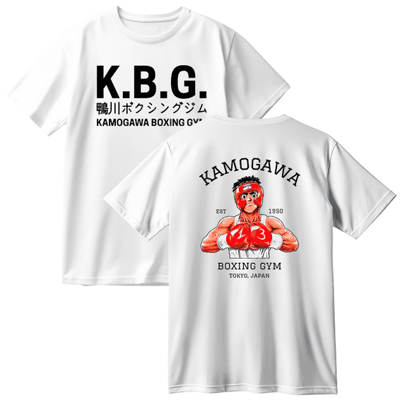 Anime Hajime no Ippo Cotton Tee Women Men Fashion Crewneck Short Sleeve T-shirt