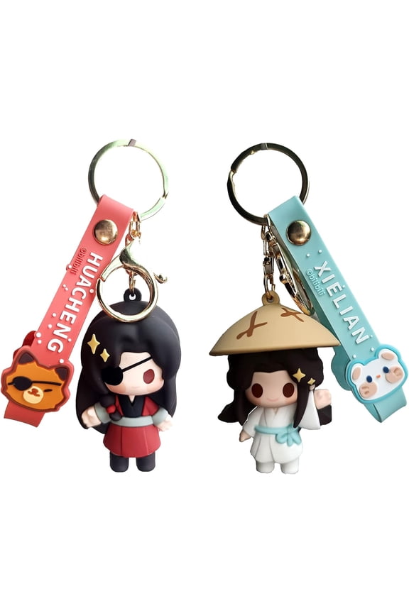 Anime Heaven Official’s Blessing Xie Lian Hua Cheng Keychians Tian Guan Ci Fu Keyring Keychains