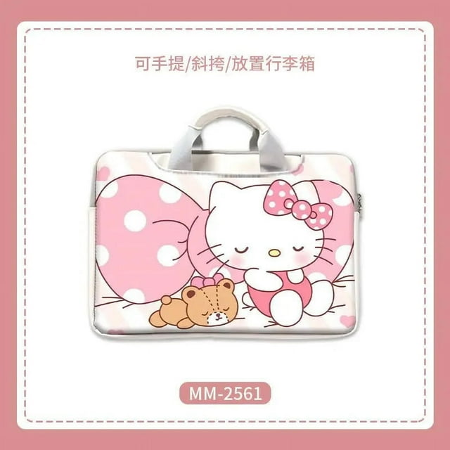 Anime Hello Kittys Laptop Bag 11,12,13,14,15.6, Inch Sanrios Kawaii ...