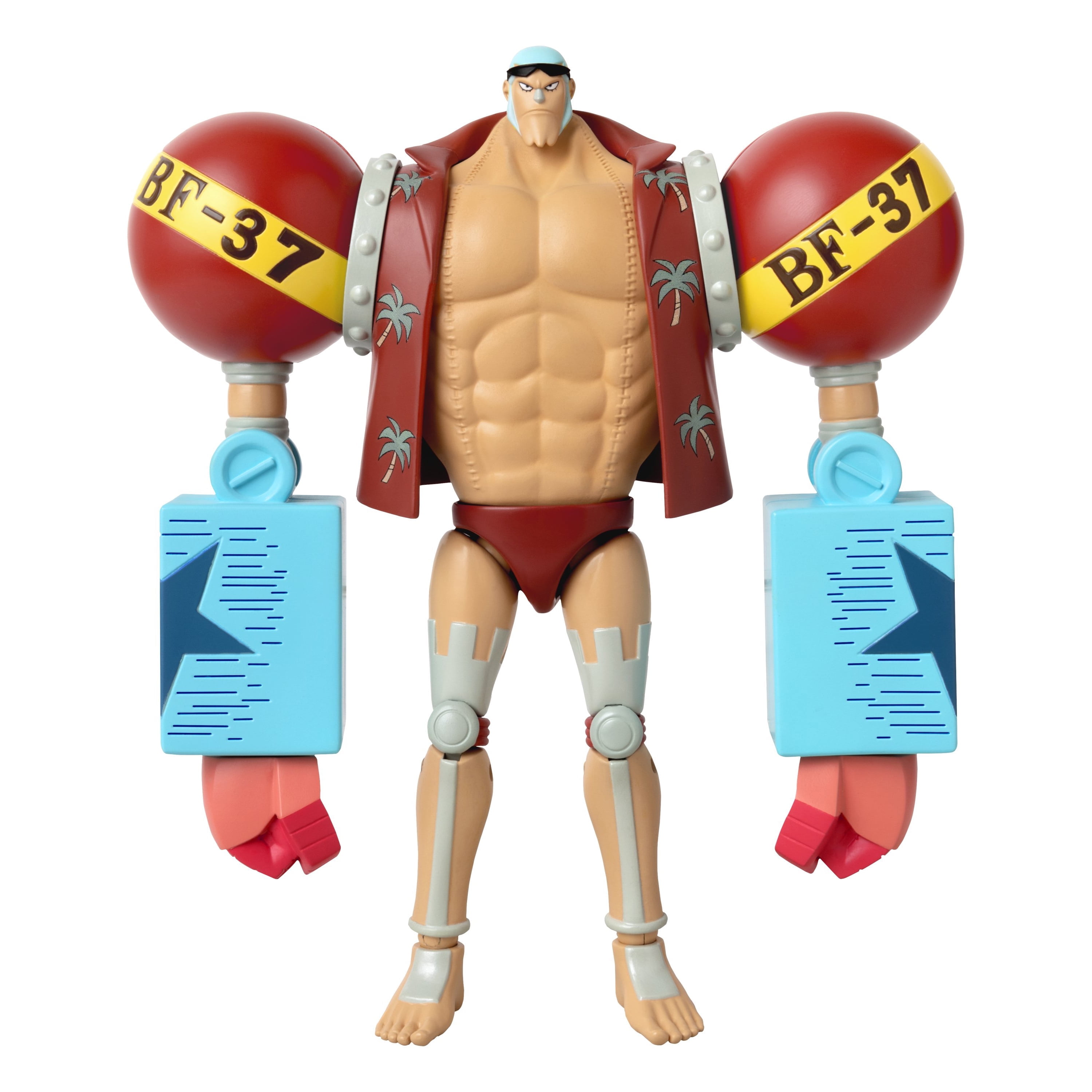 Anime Heroes - One Piece - Figura de acción de Franky de 6.5 pulgadas