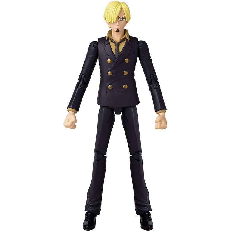 Anime Heroes Luffy One Piece: Sanji Action Figure with Black