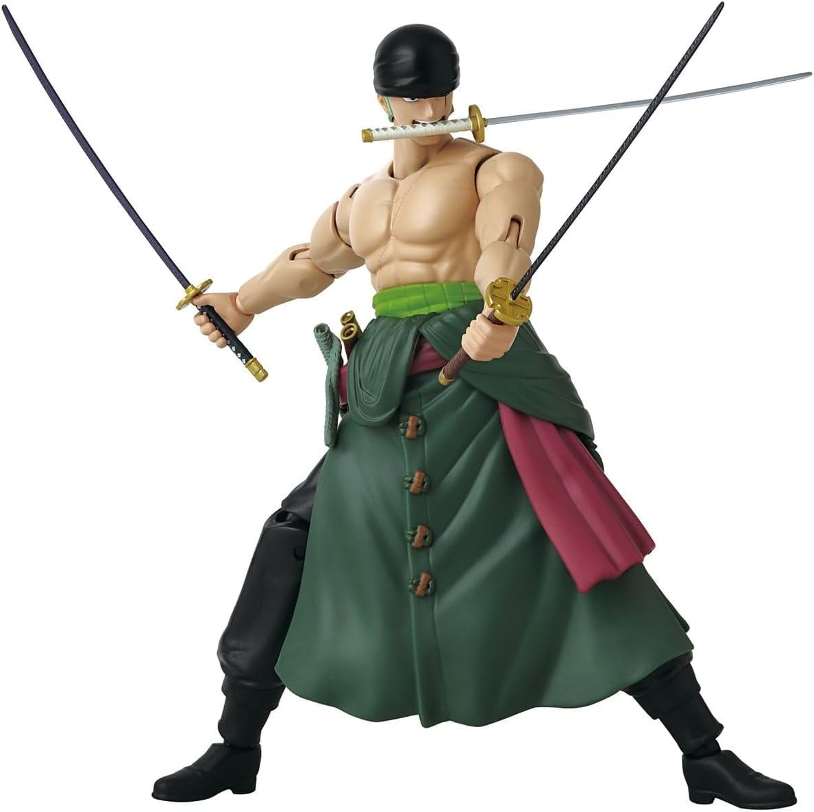 Anime Heroes - One Piece - Zoro Three Sword Style 6.5" Action Figure