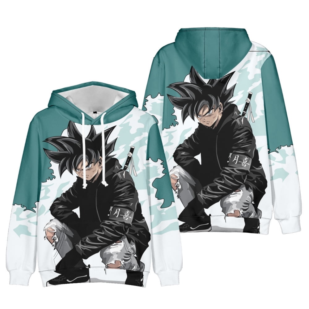 Anime Hoodies Dragon ball 3D Printed Men's Novelty Long Sleeve Pullover  Hoodie Sweatshirt with Pockets，Hoodies Gifts for Men and Boys - Walmart.com