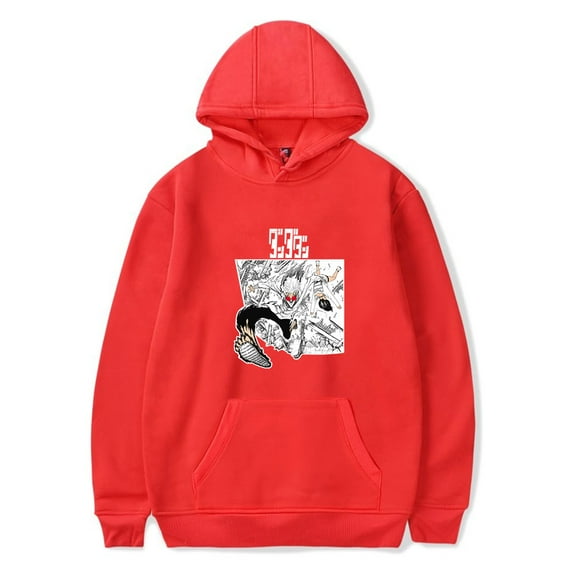 Anime Hoodies Merch Dan Da Dan Casual Hooded Sweatshirt Unisex Pullover Clothing