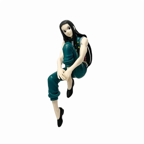 Anime Hunter×Hunter Figure Kurapika Action Figure Chrollo Illumi Hisoka Figurine Collection Noodle Stopper PVC Model Toys Gift