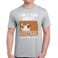 thumbnail image 1 of Anime I Only Care About Anime T-Shirt Men - S M L XL 2XL 3XL 4XL 5XL Graphic Tee - Cool Funny Anime Clothes Gift for Men, 1 of 2