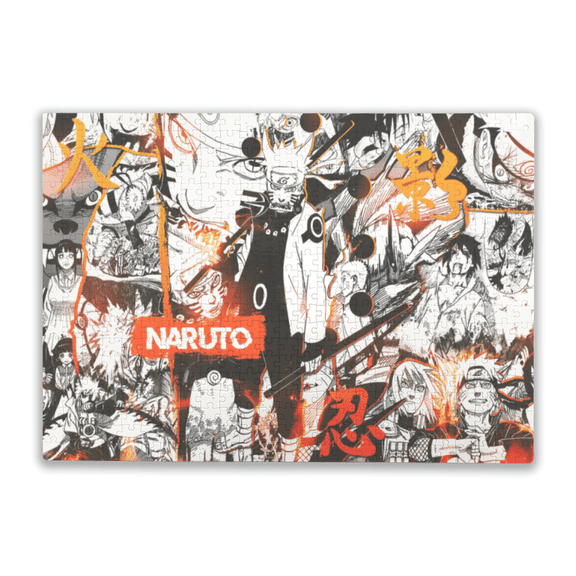 Anime Jigsaw Puzzle 500 / 1000 Pieces, Japanese Anime HUOYING Puzzle for Teens & Adults, Anime Boruto Puzzle Room Decor & Collectible Gift