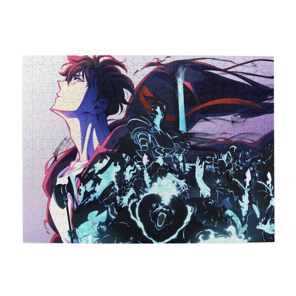 Anime Jigsaw Puzzles 20.4 X 15.0 In SOLO LEVELING Character's Impression 500 Pcs Adult Gaming Funny Jigsaw Puzzles