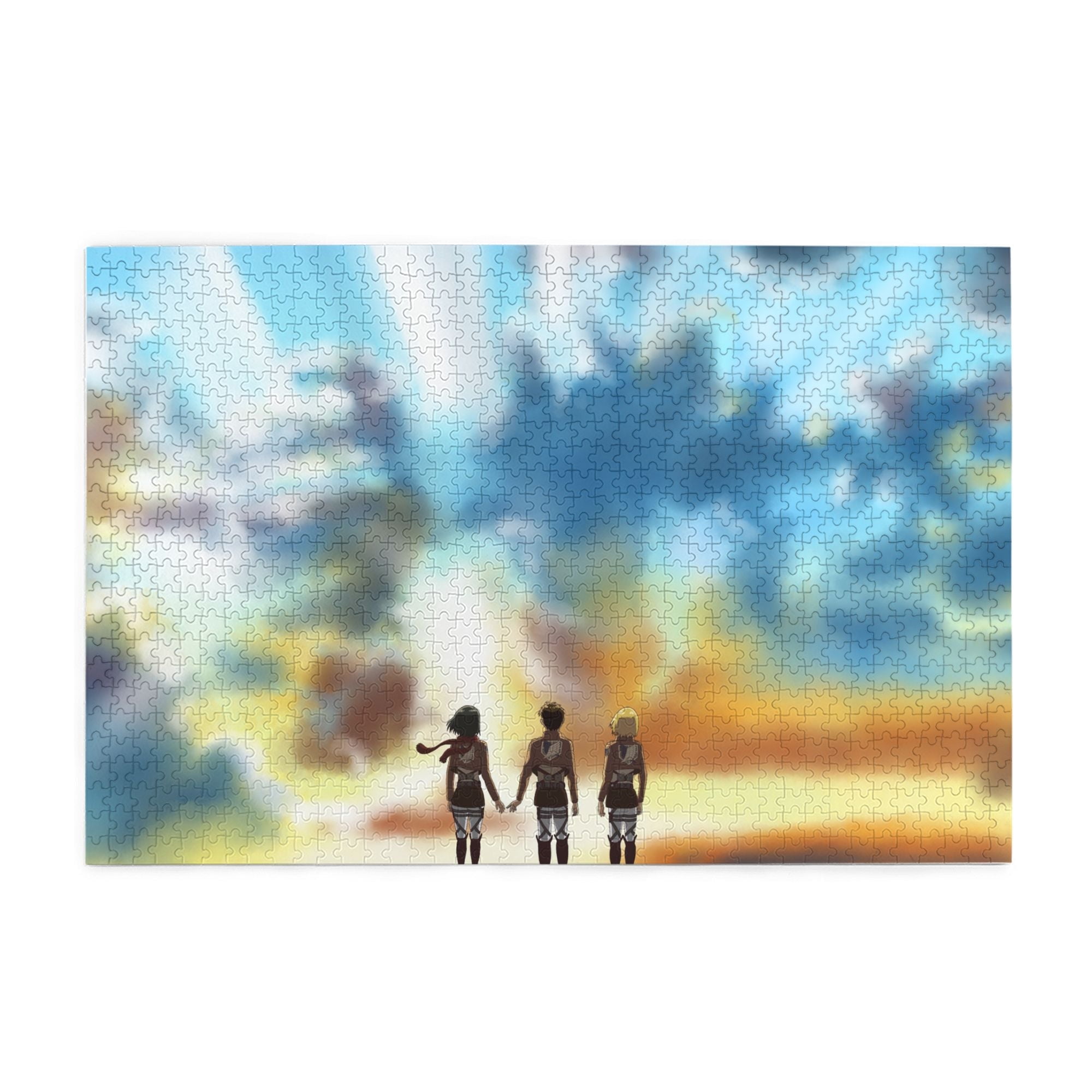 Anime Jigsaw Puzzles 29.5 X 19.5 In,Cowboy Bebop Jigsaw Puzzles 1000 Pcs Wooden Adult Gaming Funny Jigsaw Puzzles