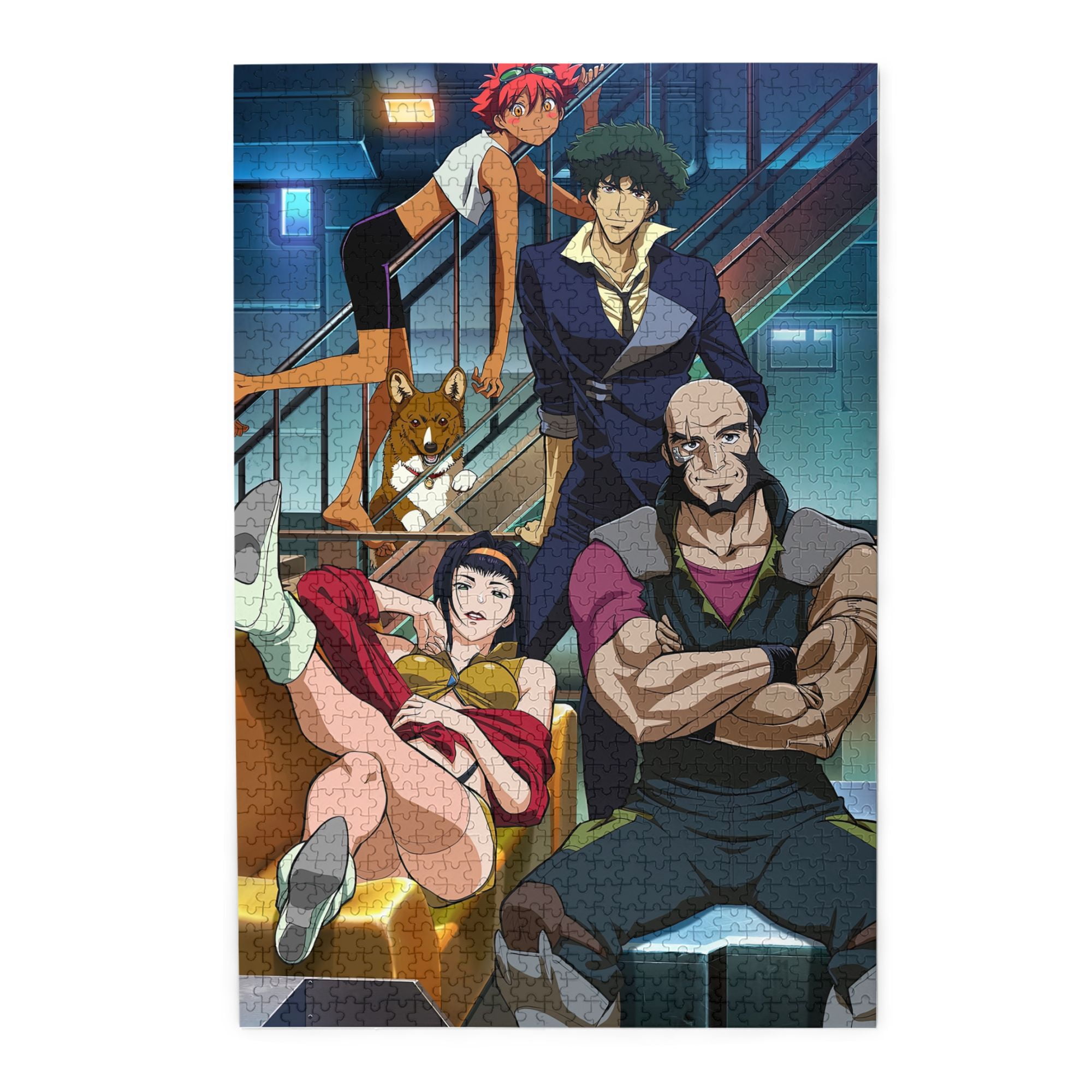 FLINK Cowboys in Western Town Jigsaw Puzzle 1000 Pieces