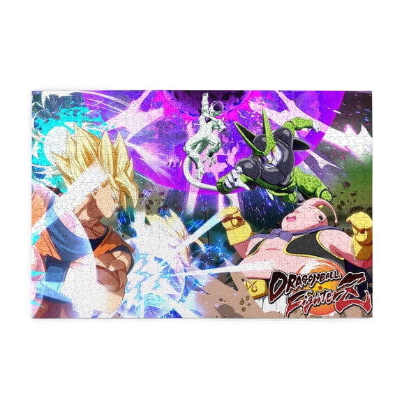 Anime Jigsaw Puzzles 29.5 x 19.5 In， Dragon Ball Jigsaw Puzzles 1000 Pcs Adult Gaming Funny Jigsaw Puzzles