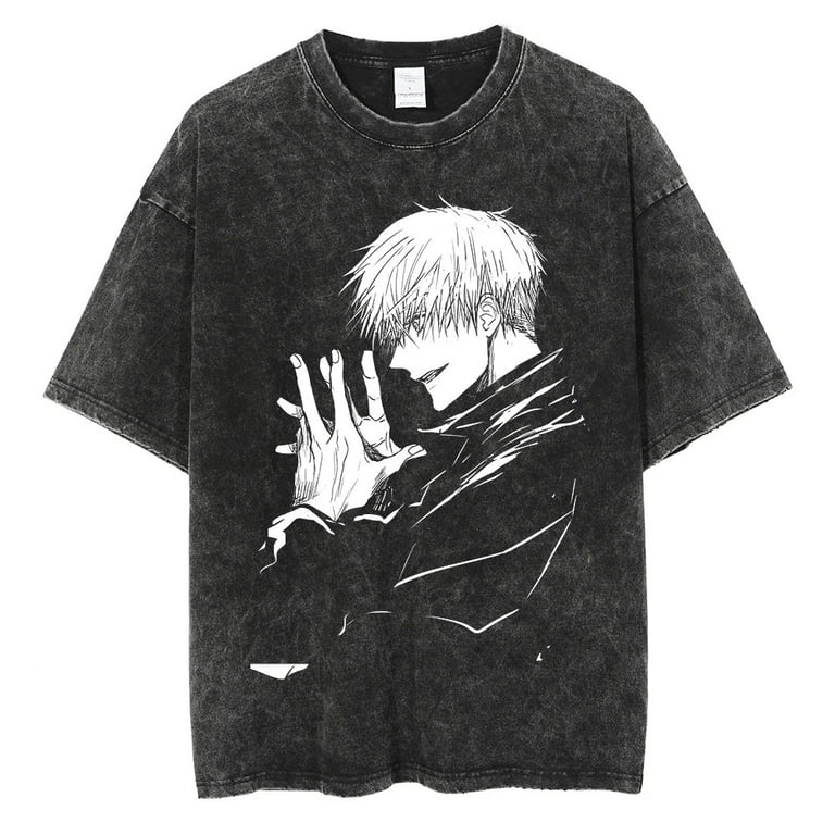 Anime Vintage Wash T-Shirts: Where Nostalgia Meets Trendy Style