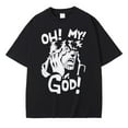 thumbnail image 1 of Anime JoJo's Bizarre Adventure T-shirt Summer JoJo T-shirt Printed Joseph Joestar Short Sleeve Loose Cotton Tee, 1 of 1