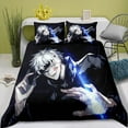 Anime Jujutsu Kaisen Bedding Sheet Sukuna Yuji Itadori Twin King Queen