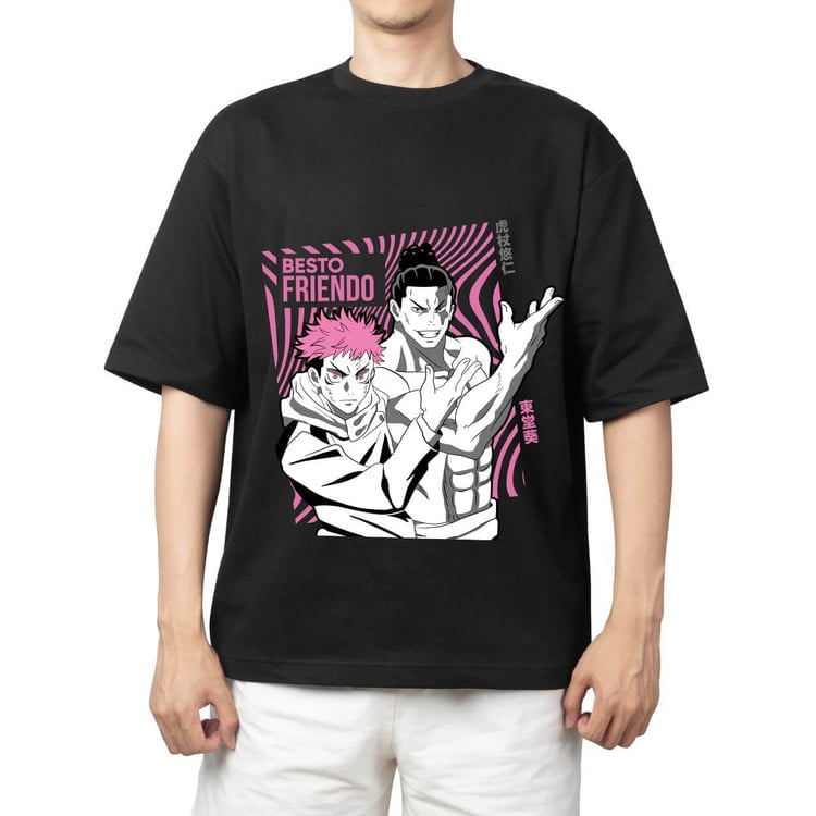 Anime Jujutsu Kaisen Itadori vs Todo Unisex Tshirt