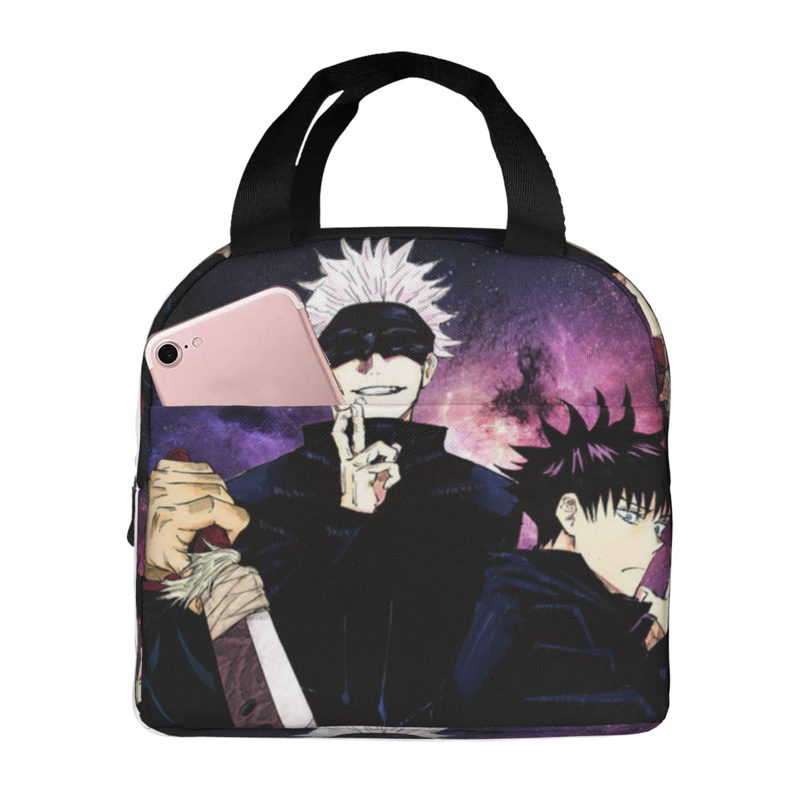 Anime Jujutsu Kaisen Portable Lunch Bag For Adult And Kids Reusable ...