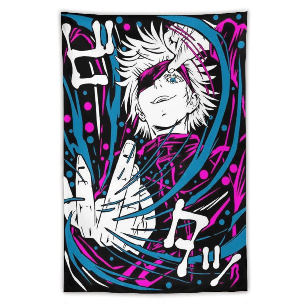 Anime Jujutsu Kaisen Tapestry, Novel Home Wall Decor, Suitable for
