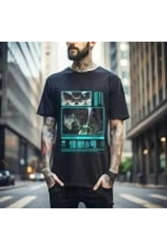 Anime Kaiju No 8 Mina Shiro Anti Kaiju Combat Suit Officer T-shirt