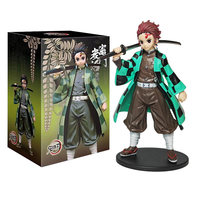 Anime Demon Slayer Kimetsu No Yaiba Figure Kamado Tanjirou Action Figure Agatsuma Zenitsu Nezuko Warrior Pvc Model Toys For Kids Color Nezuko With Box Igxptzrykqcmg