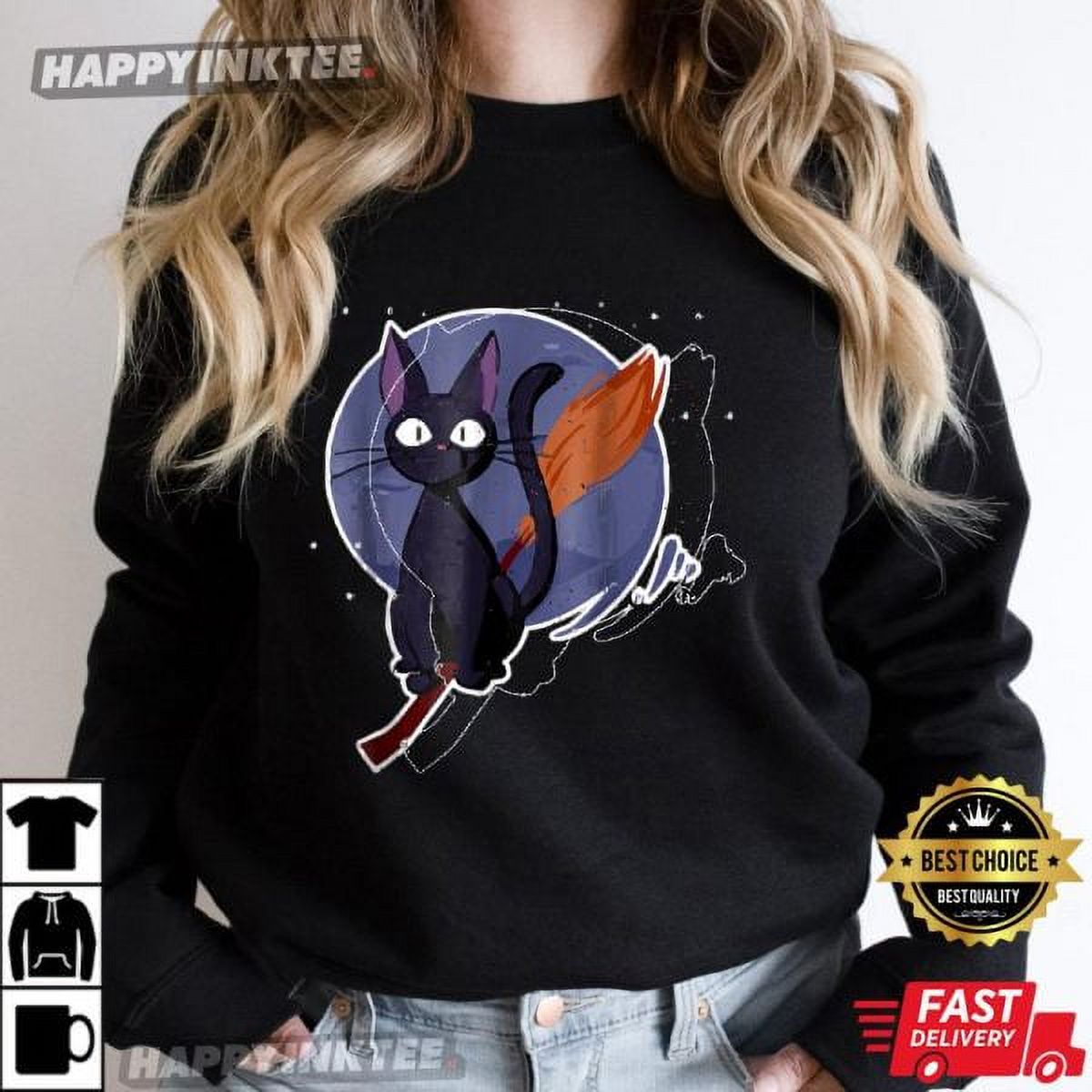 Anime Kawaii Cute JiJi Cat Kiki’s Delivery Service Best