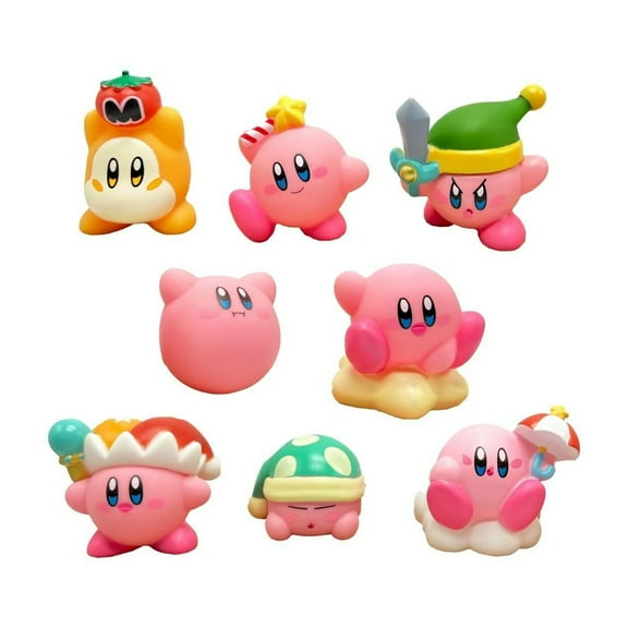 Anime Kirby 2.6" Action Figure Toys Collection Doll Model Gifts 8pcs Set