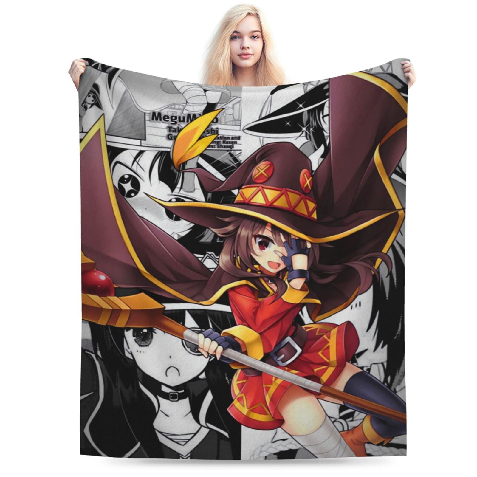 Anime KonoSuba Blanket Cartoon Decorative Throw Blanket Soft Cozy anime-konosuba-blanket-cartoon-decorative-throw-blanket-soft-cozy