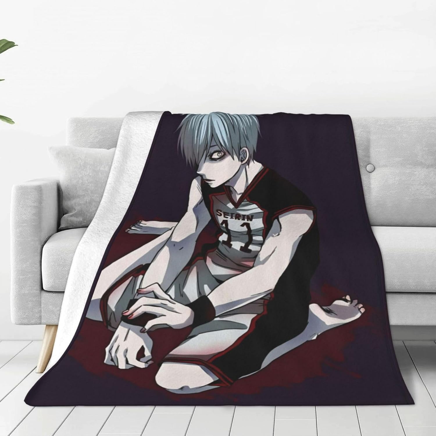 Anime Kuroko'S Basketball Blanket Flannel Fleece Blanket Warm Sofa