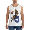 Anime Kuroko'S Basketball Shirt Men's Cotton Workout Sleeveless T