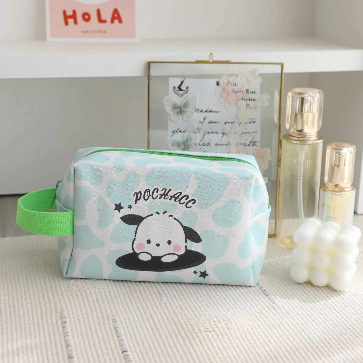 Anime Kuromi Storage Bag Sanrio My Melody Kawaii Cinnamoroll Pochacco ...