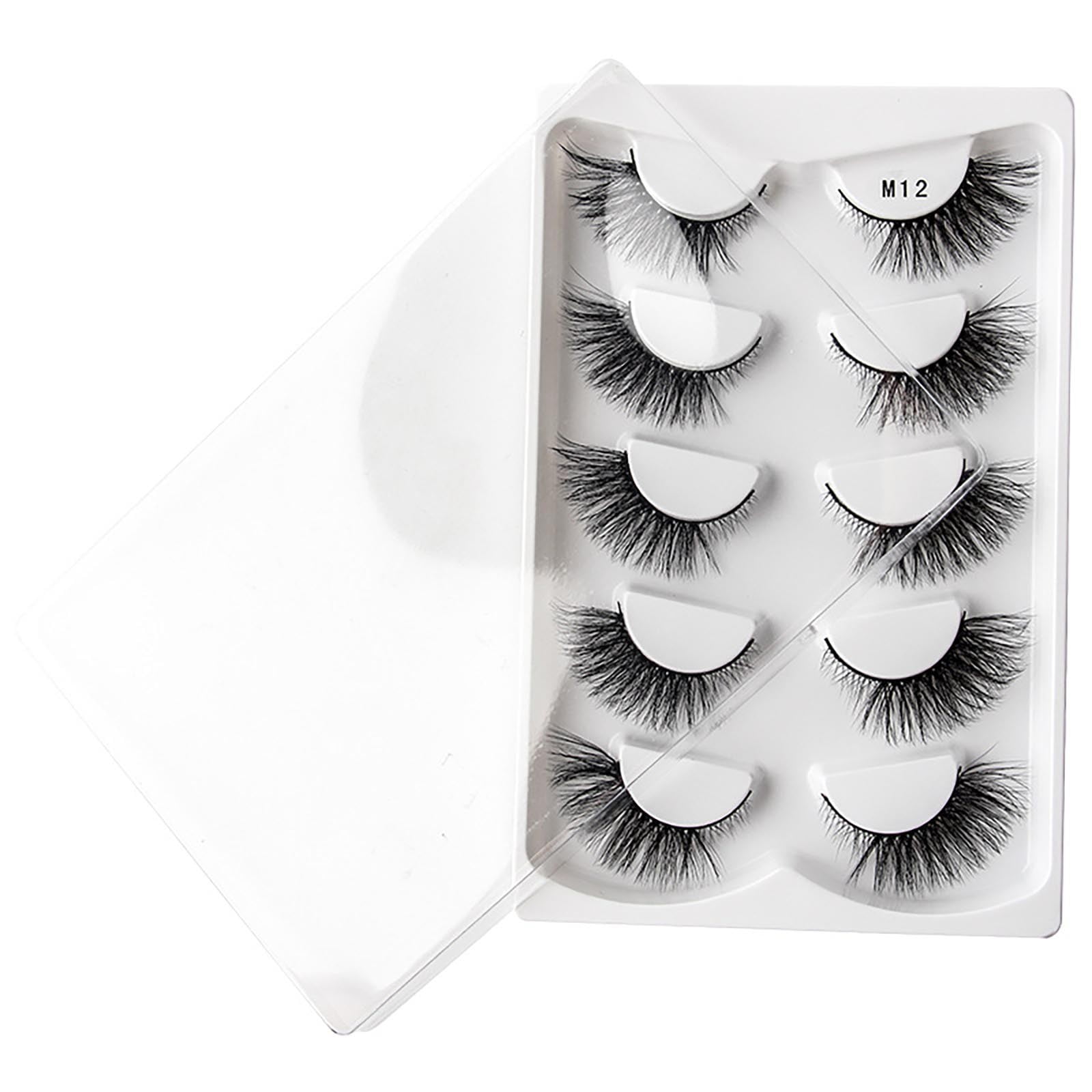 Anime Lashes Long Reusable Self Adhesive Natural Eyelashes Eyelashes