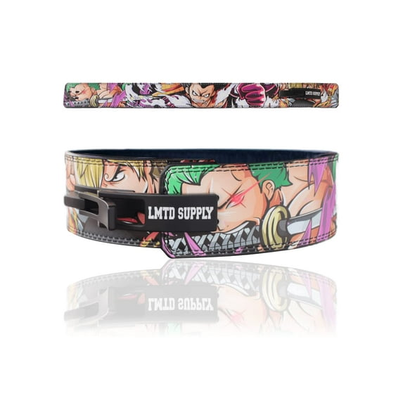 Crown Limited Supply Lever Belt, OP Design B, Adjustable Powerlifting Belt, 10 mm, M