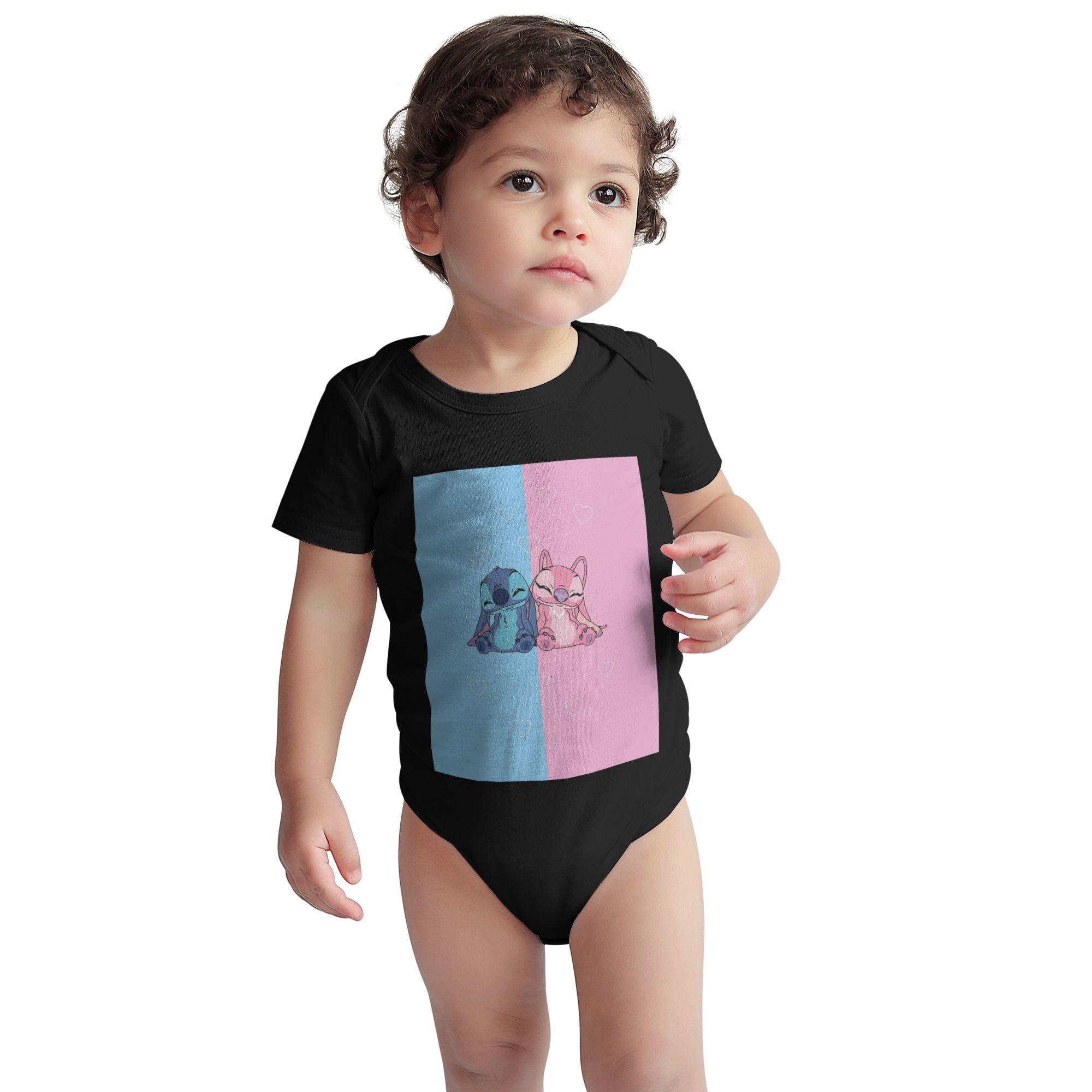 Anime Lilo and Stitch Baby Bodysuit 3 Months Short Sleeve Newborn